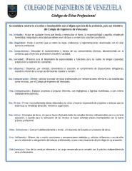 código de ética profesional - colegio de ingenieros de venezuela.pdf